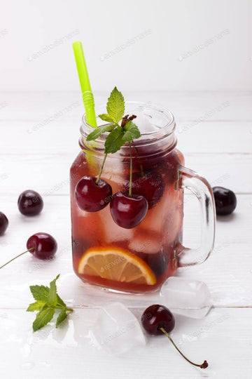 Tart Cherry Citrus Infused Water - Cherrish Your Health