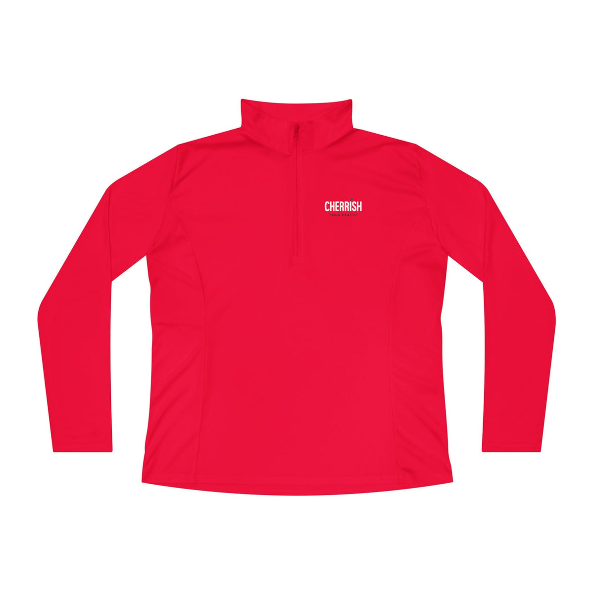 CHERRiSH - Ladies Quarter - Zip Pullover - Cherrish Your Health