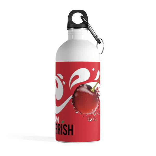 TEAM CHERRiSH Red Stainless Steel Water Bottle - Cherrish Your Health